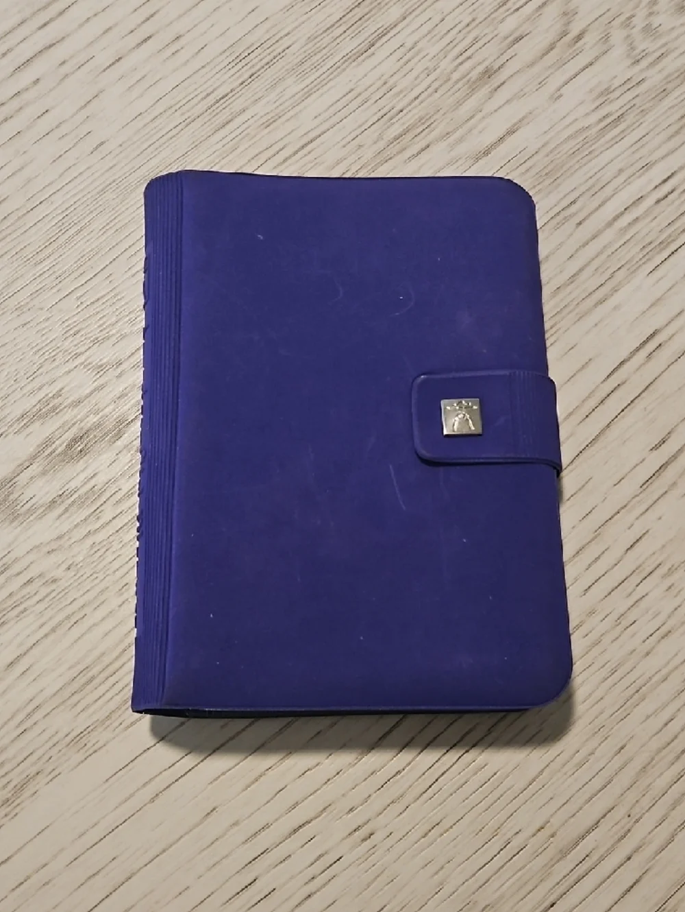 American Girl Purple Spiral Planner with Black Folio Circa 1997